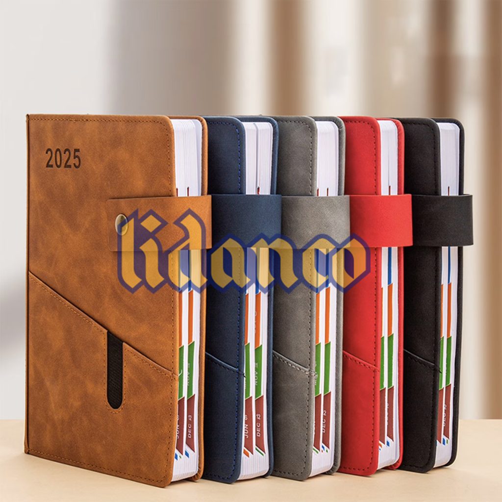 تقویم جلد چرمی