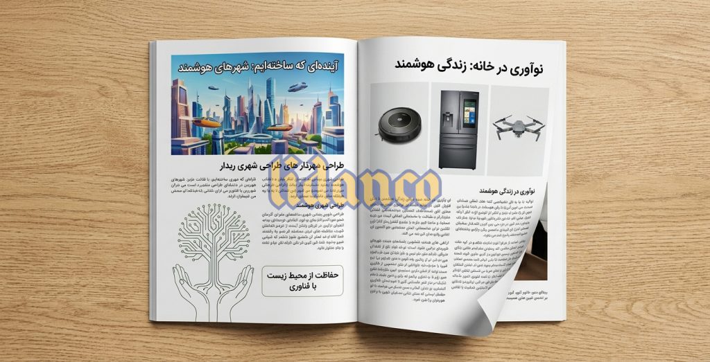 طراحی و چاپ نشریه