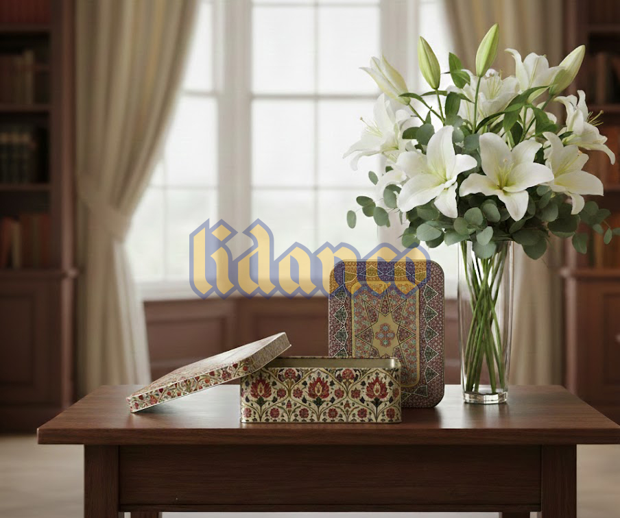 قوطی فلزی چهارگوش |مجموعه لیدانکو 1404