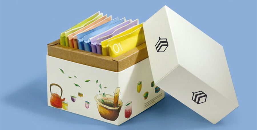 بسته ‌بندی خلاقانه چای بسته 