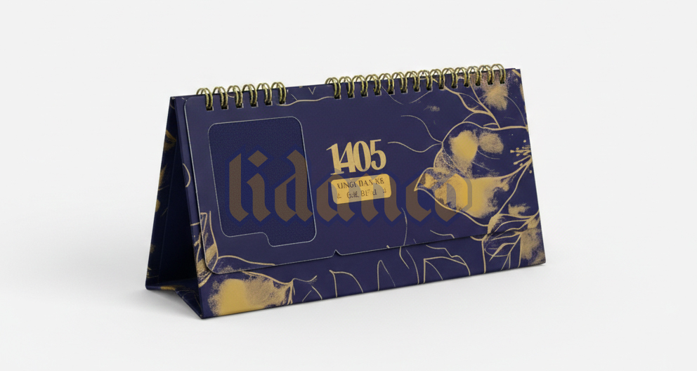 سفارش تقویم رومیزی