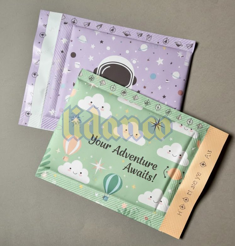 چاپ اختصاصی پاکت پستی برای لباس با برندتان 