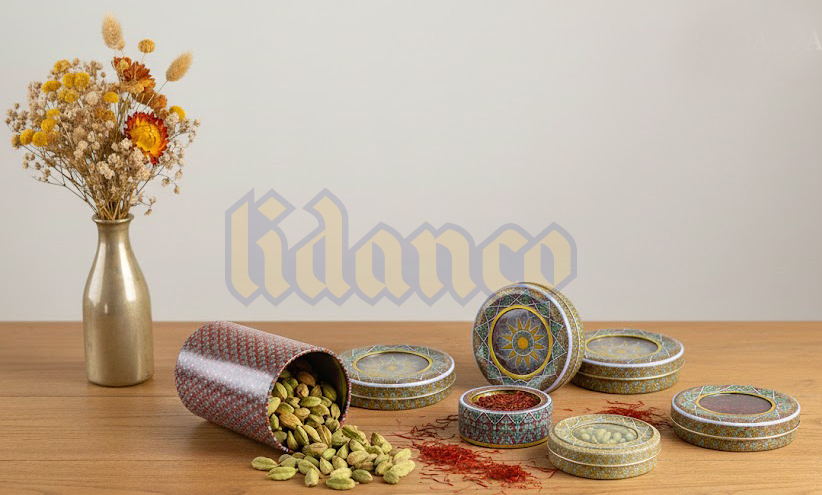 تولید کننده قوطی فلزی زعفران