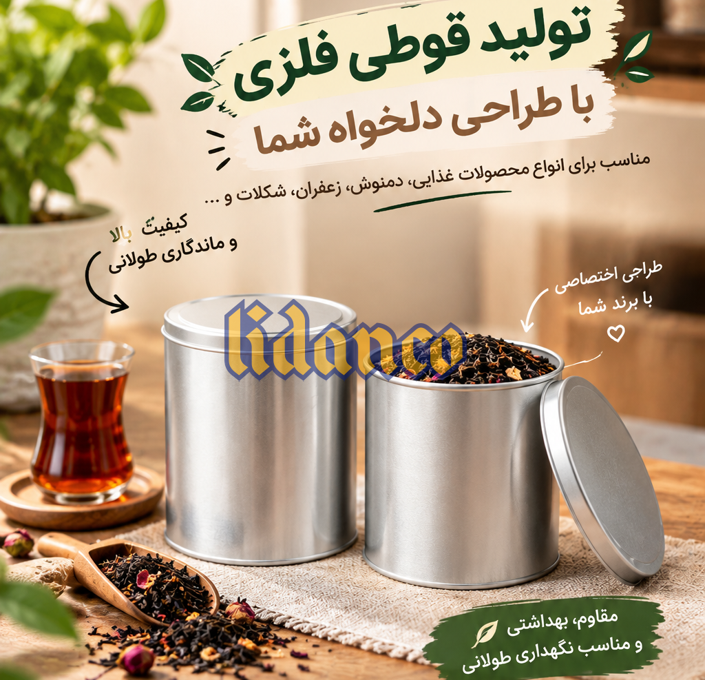 بسته بندی خلاقانه چای