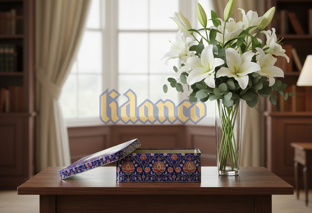 قوطی فلزی چهارگوش